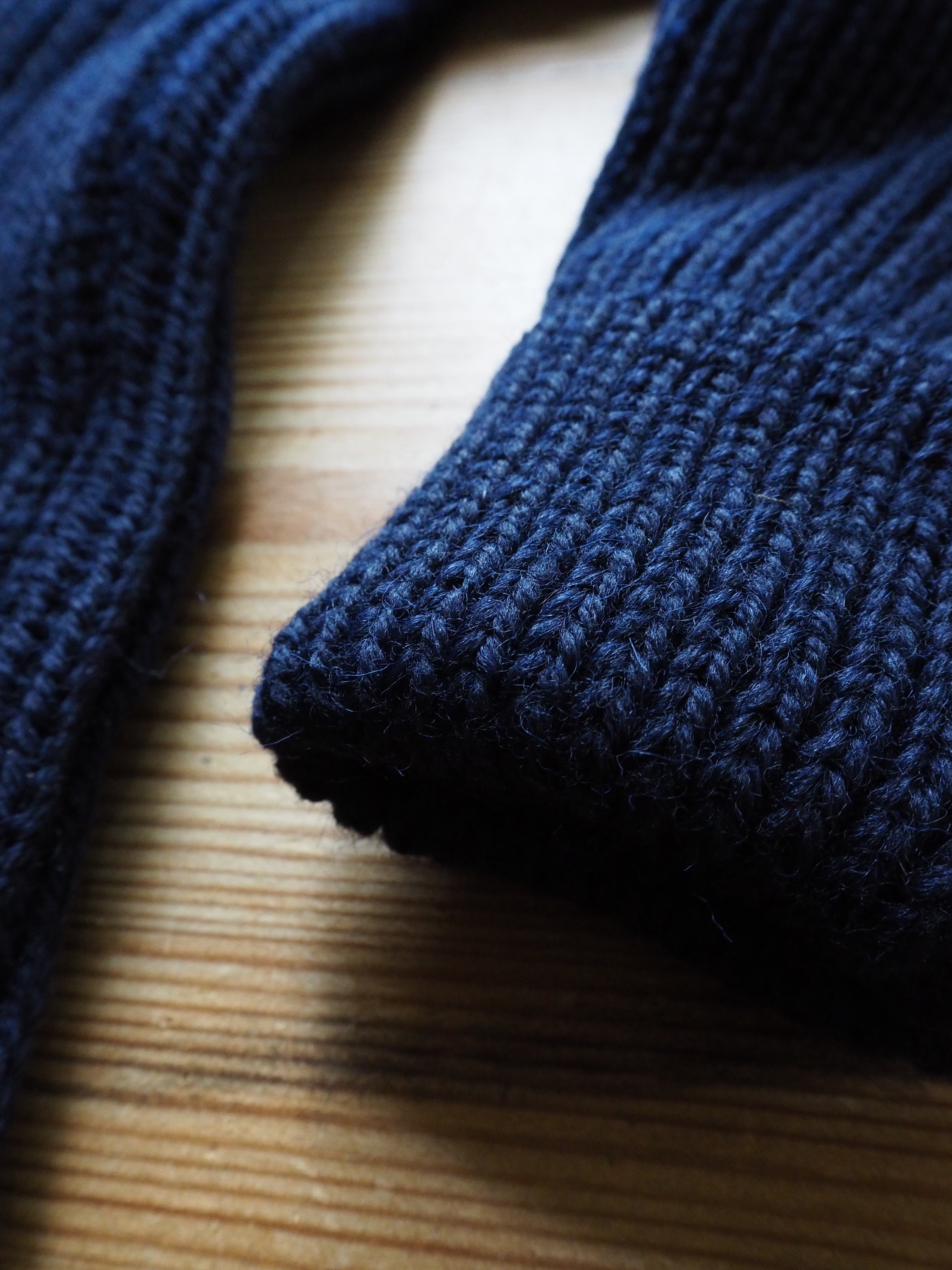 Shawl Collar Cardigan - Navy