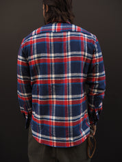 Bronson Shirt- Red/White Flannel Check