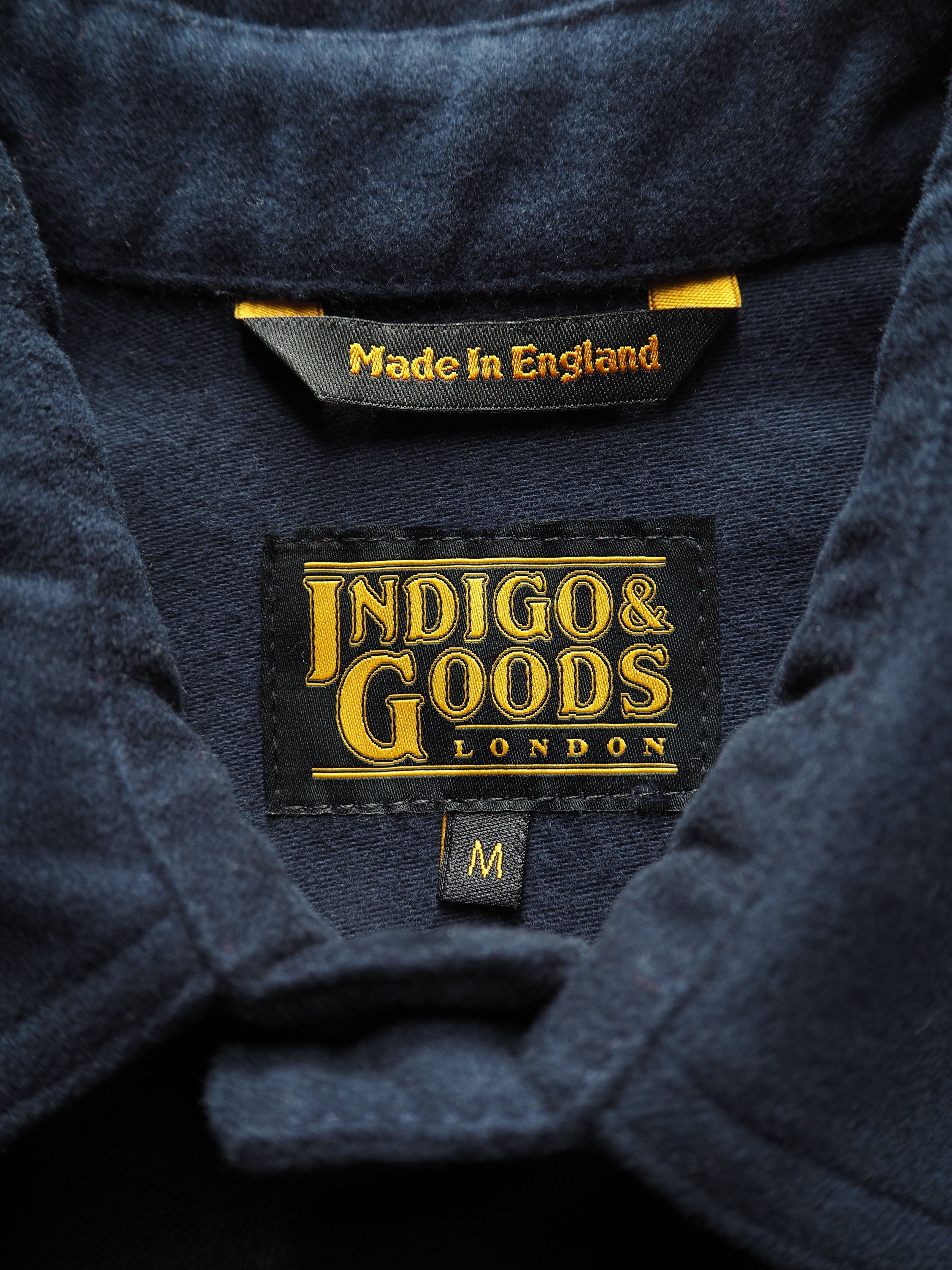 English Terrace Overshirt - Moleskin Navy