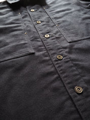 English Terrace Overshirt - Moleskin Navy
