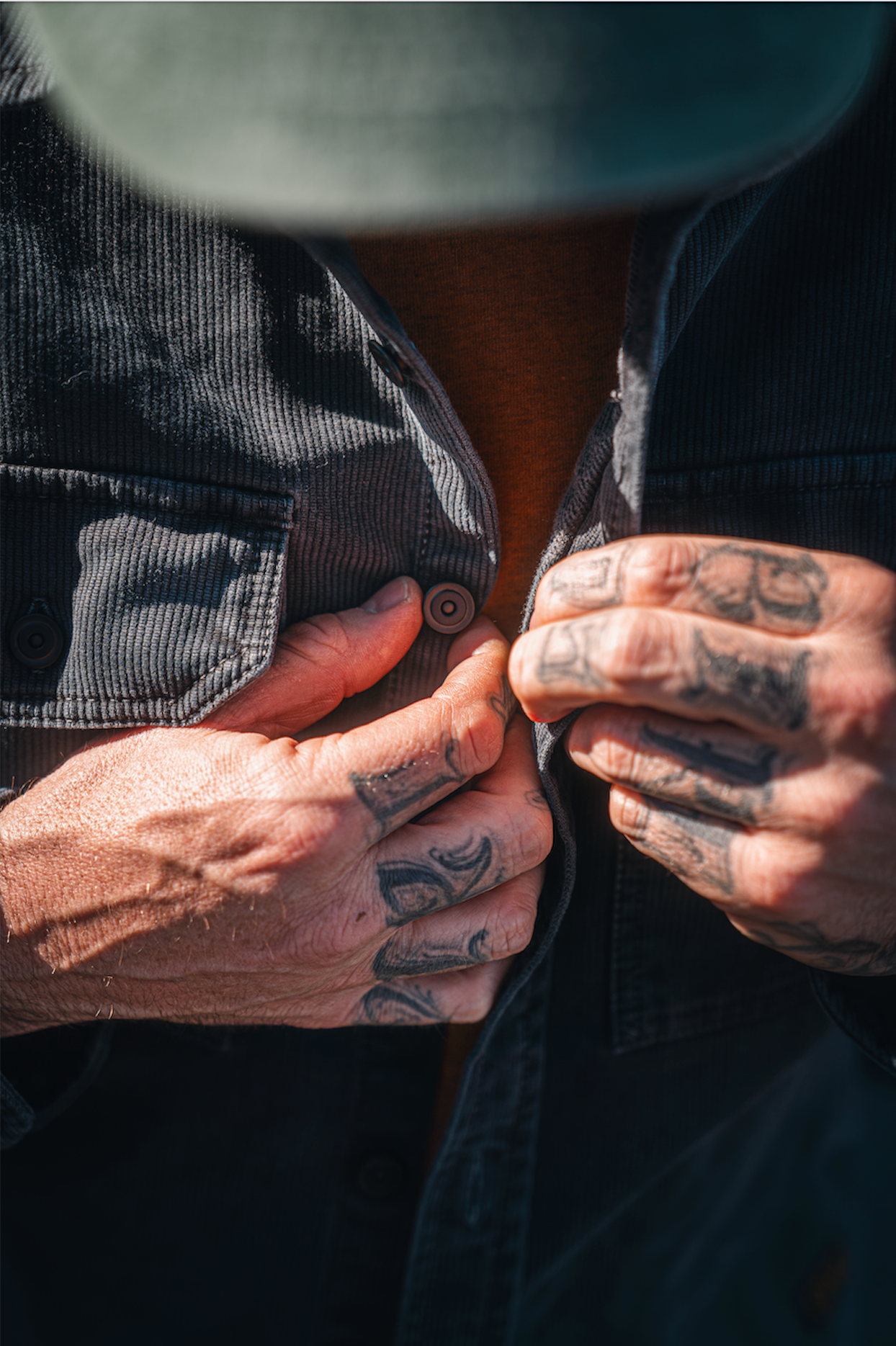 Assault Overshirt- Vintage Dye Smoke Blue