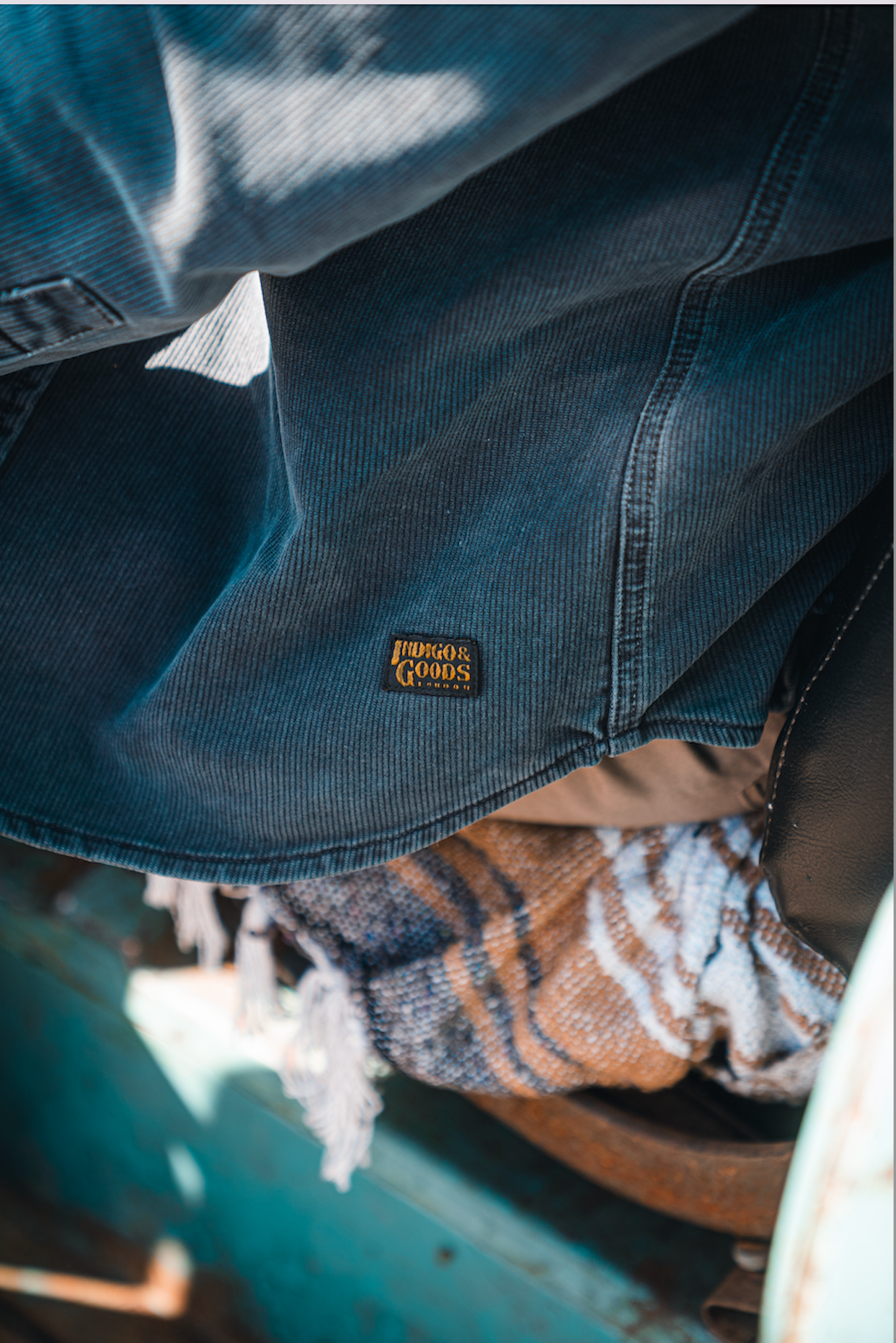 Assault Overshirt- Vintage Dye Smoke Blue