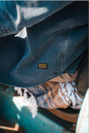 Assault Overshirt- Vintage Dye Smoke Blue