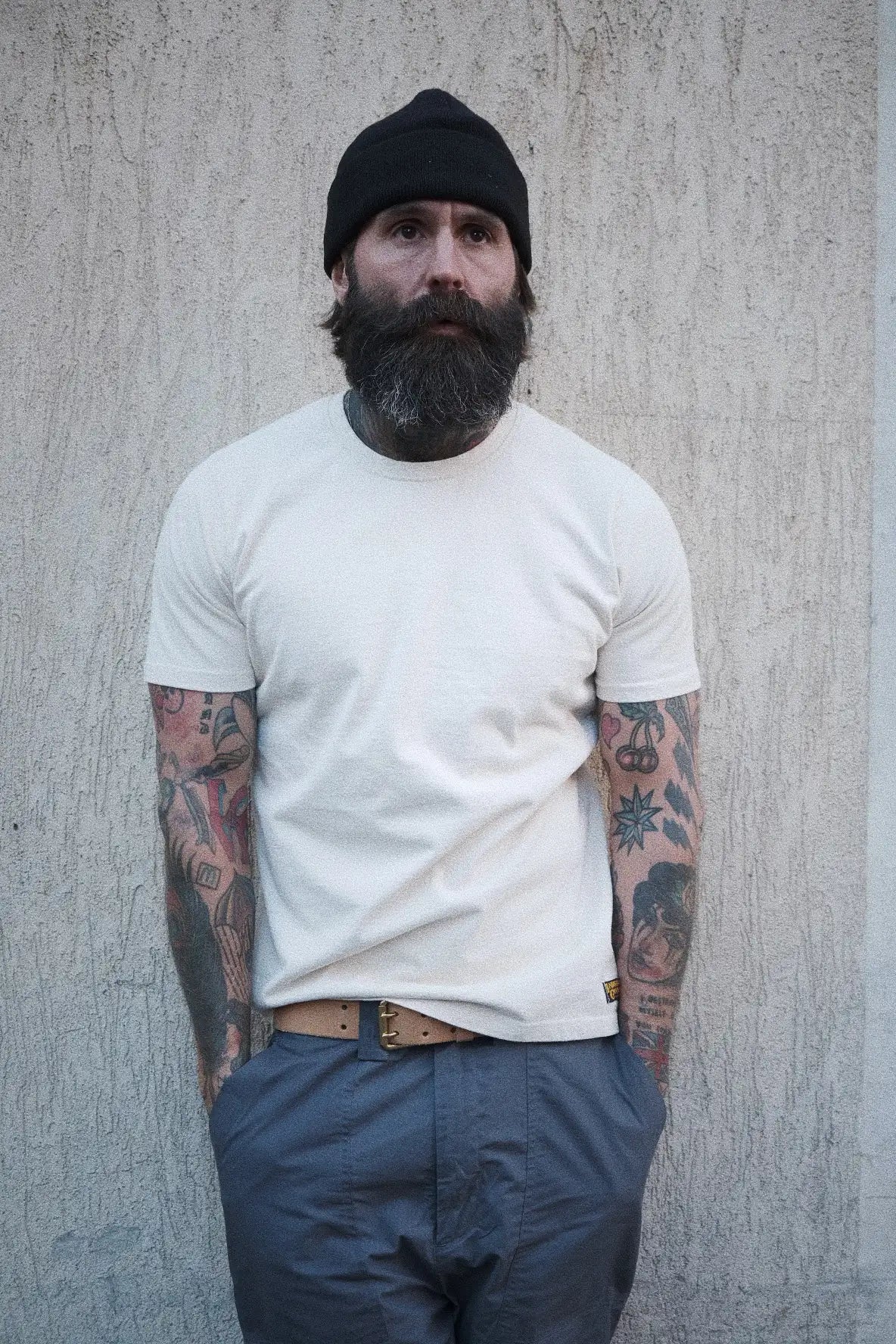 Double Weight Tee - Vintage White