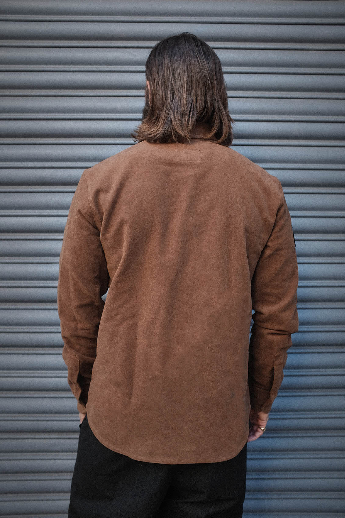 English Terrace Overshirt - Moleskin Chestnut