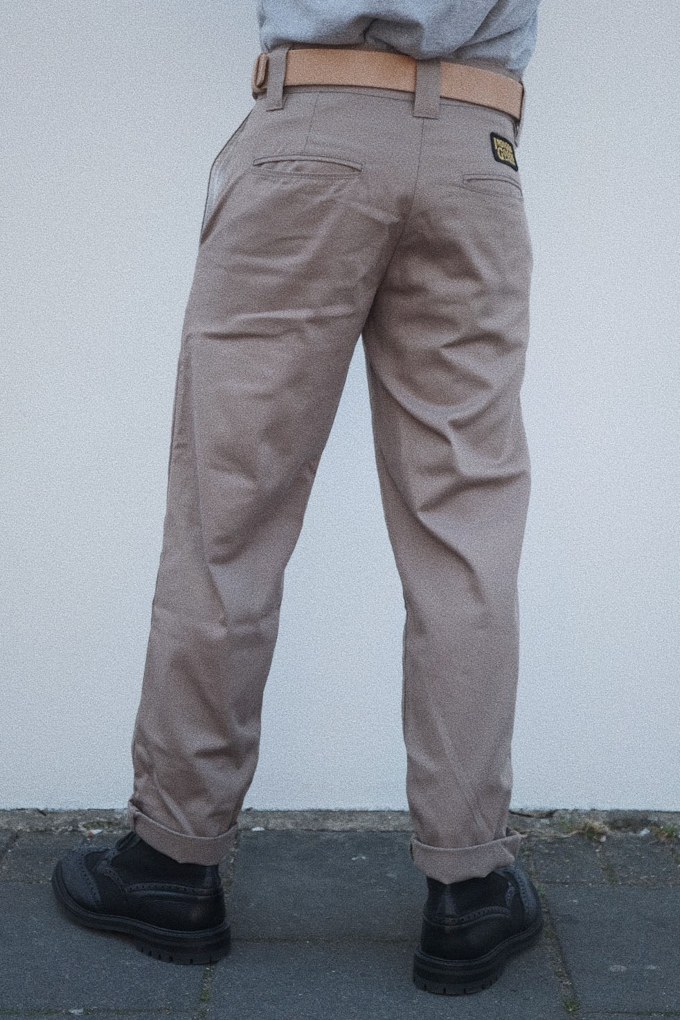 English Worker Trouser - Sand Cotton Twill
