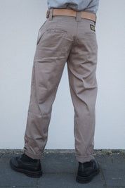 English Worker Trouser - Sand Cotton Twill