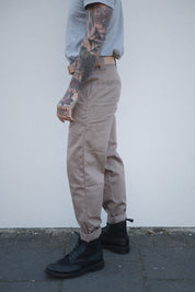English Worker Trouser - Sand Cotton Twill