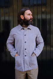 English Worker Jacket - BOX FIT - Faded Blueberry