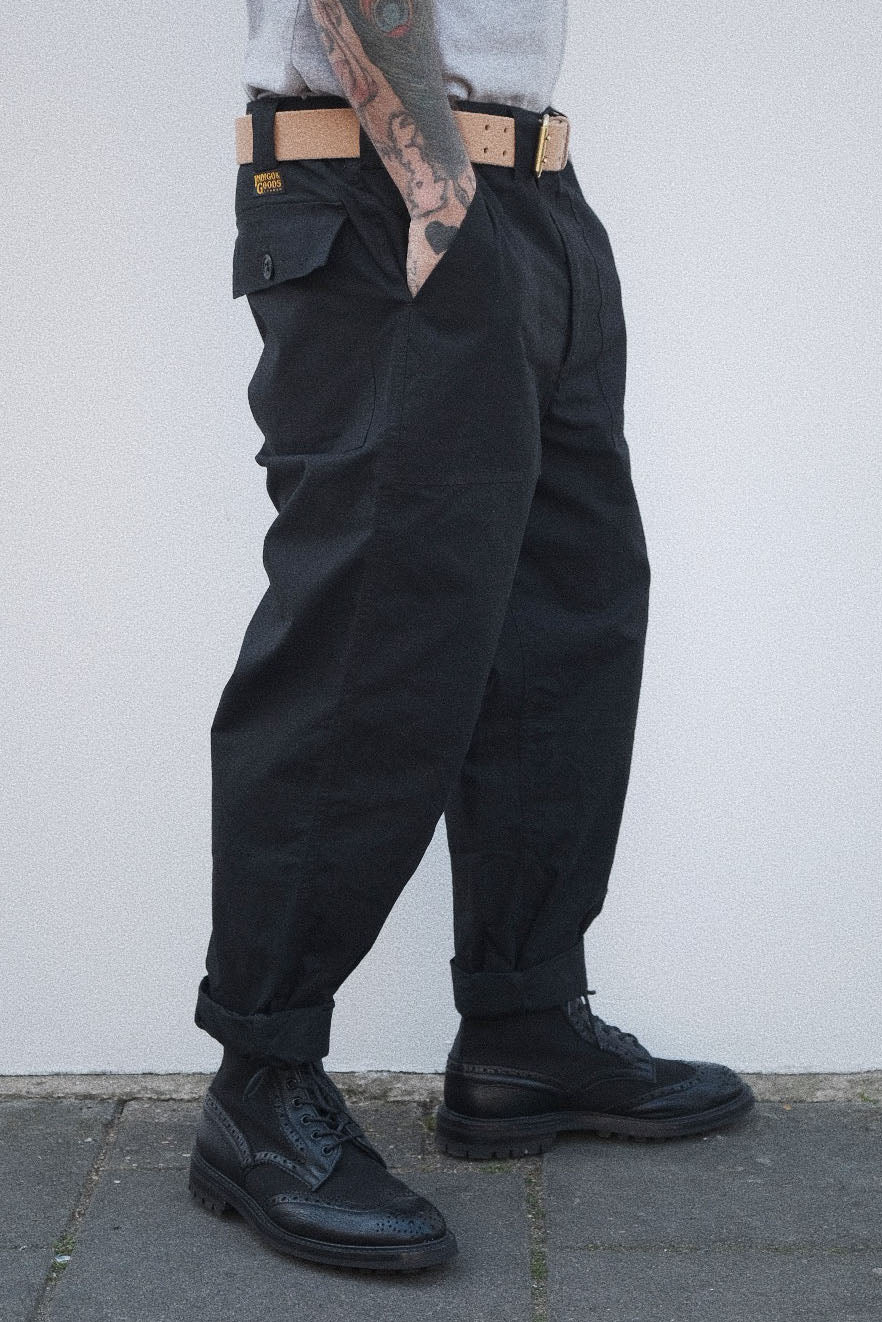 Loose Fatigue - Black Ripstop