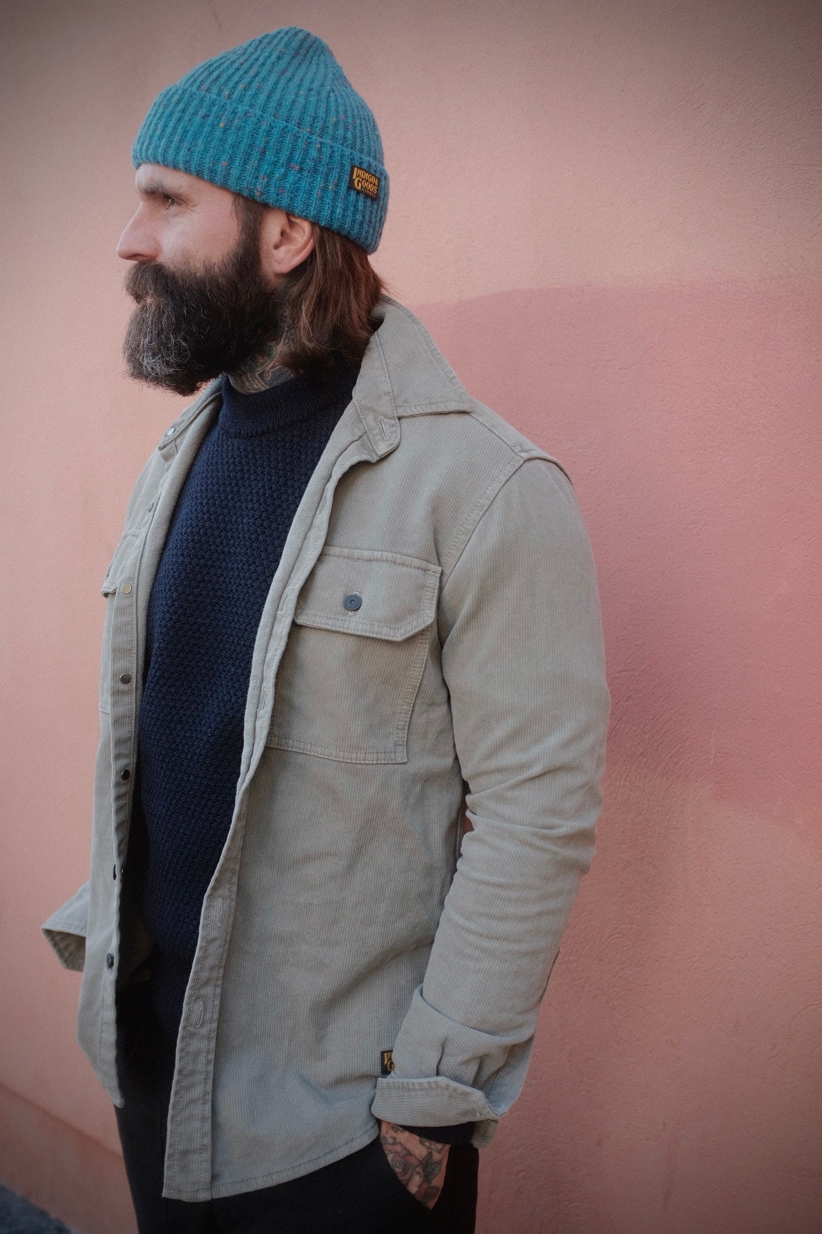 Assault Overshirt- Vintage Dye Putty