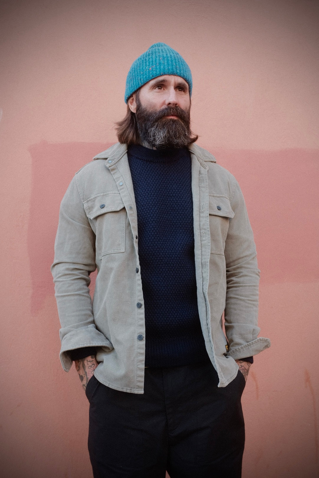 Assault Overshirt- Vintage Dye Putty