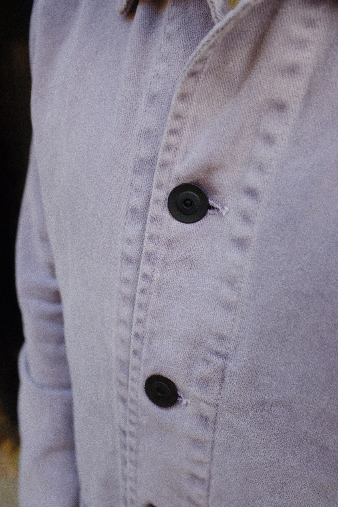 English Worker Jacket - BOX FIT - Faded Blueberry