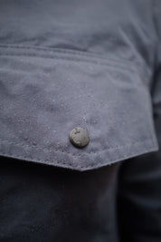 Turbo Shirt Jacket - Heavy Weathered Cotton - Slate Grey