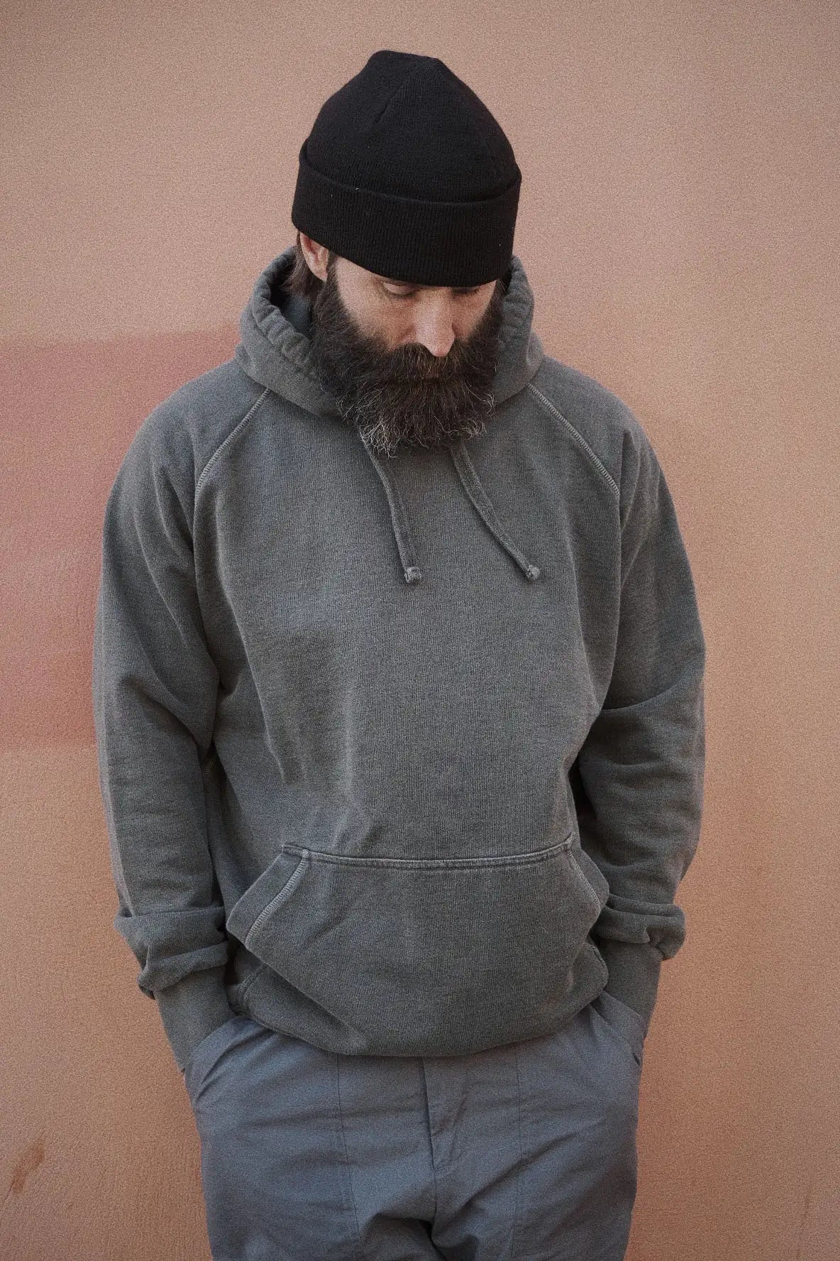 English Hoody - Washed Charcoal
