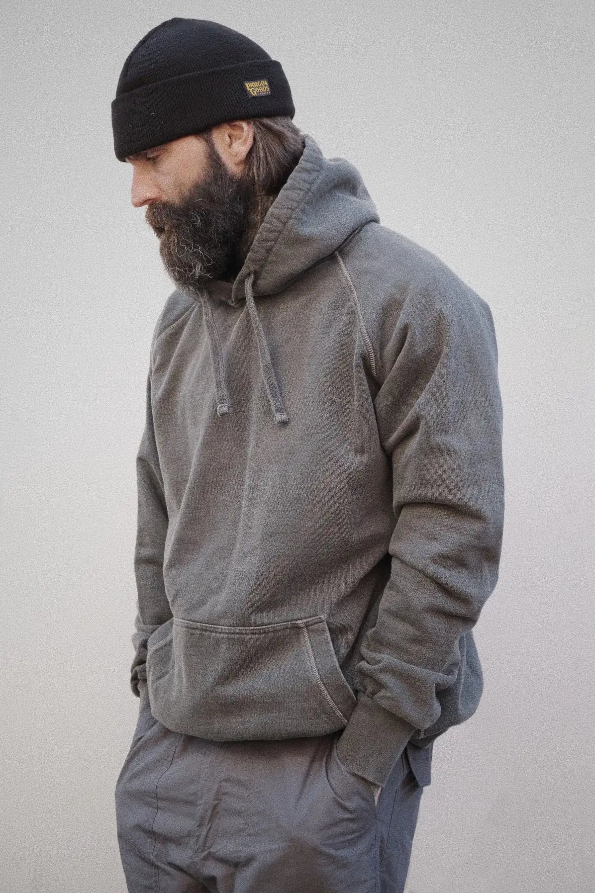 English Hoody - Washed Charcoal