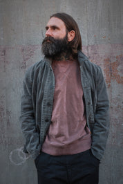 English Worker Jacket - BOX FIT - Washed Charcoal