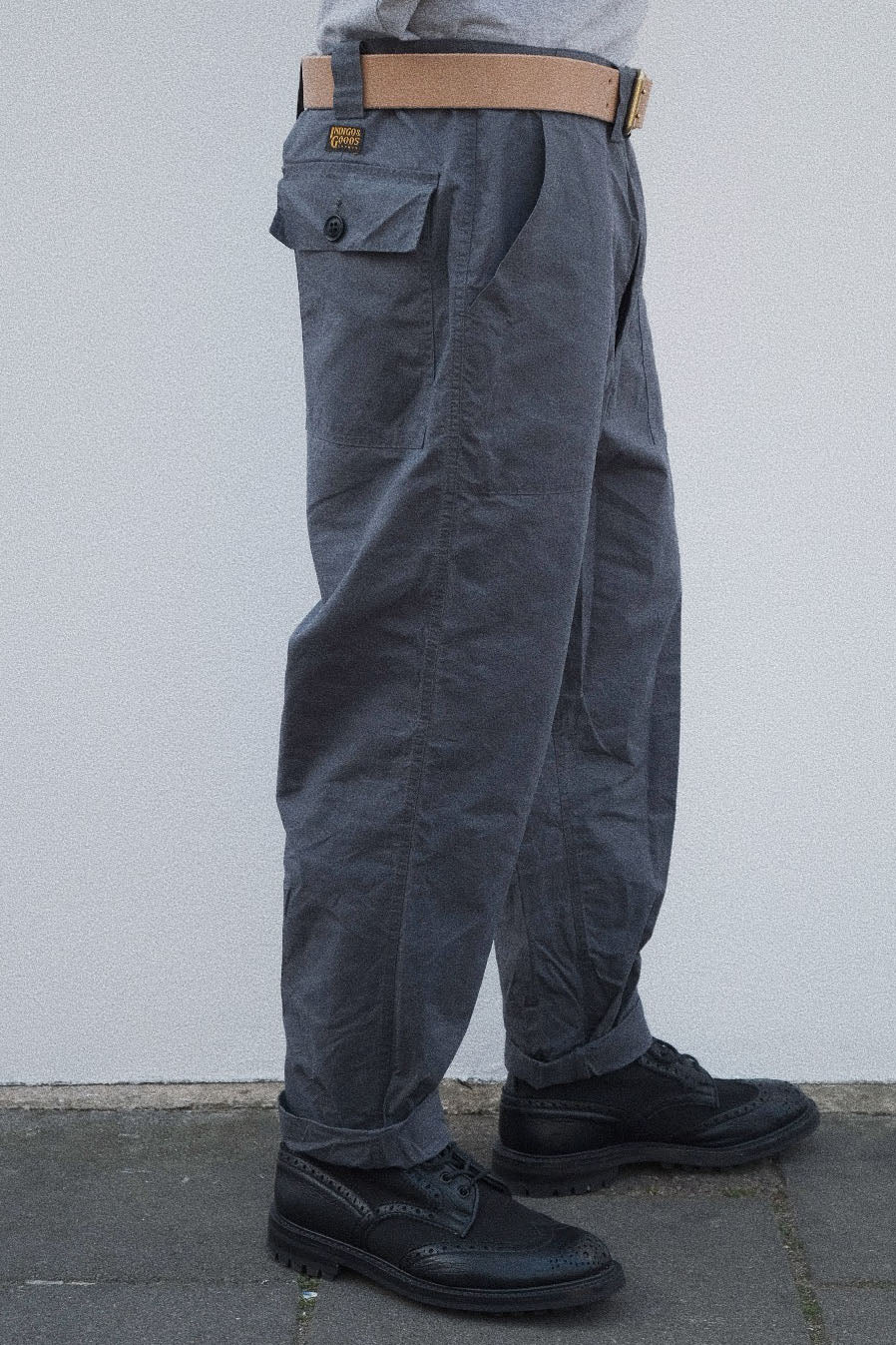 Loose Fatigue - Slate Grey Weathered Cotton