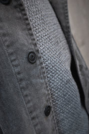 English Worker Jacket - BOX FIT - Washed Charcoal