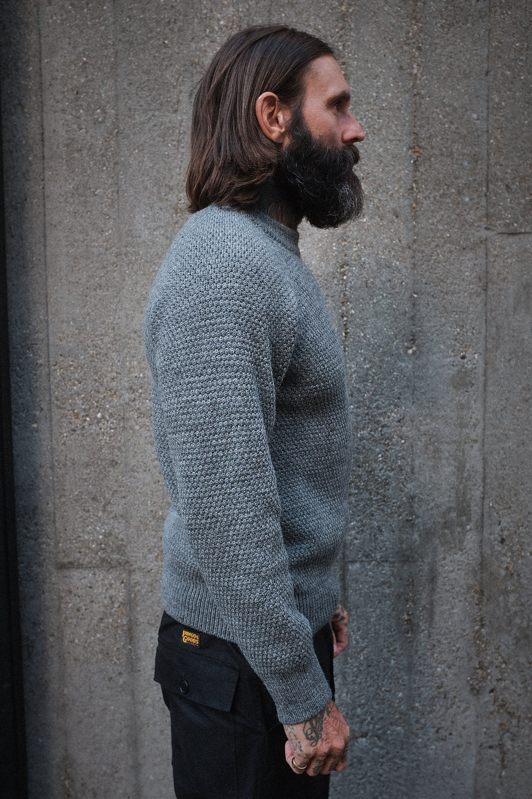 Assault Sweater - Steel Grey