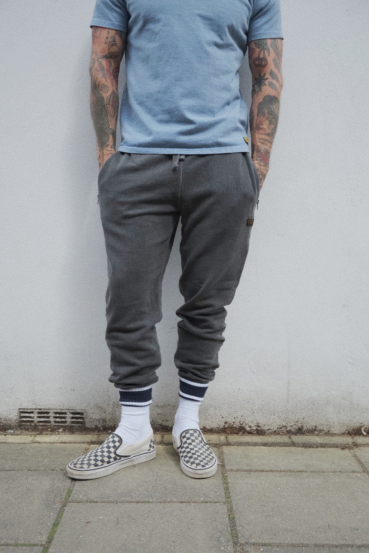 English Jogger  - Washed Charcoal