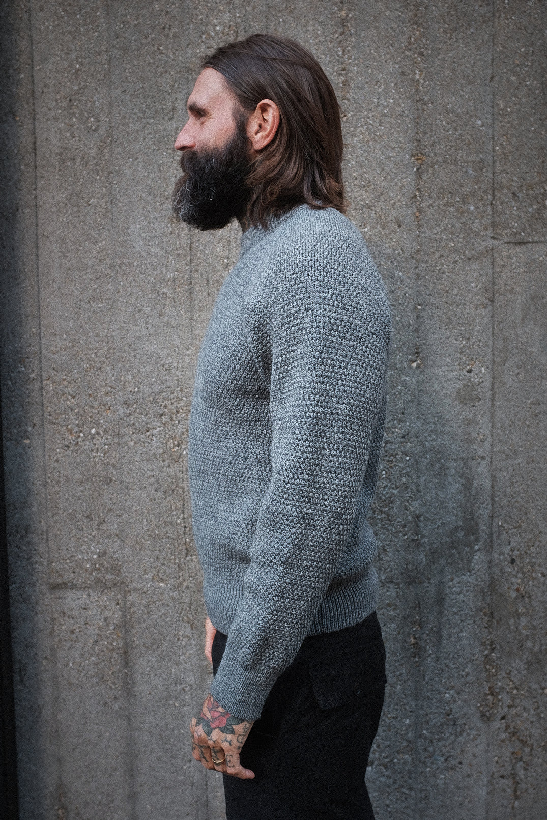 Assault Sweater - Steel Grey