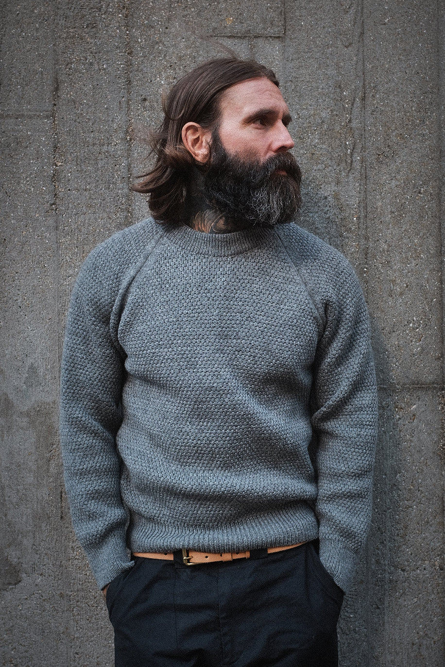 Assault Sweater - Steel Grey