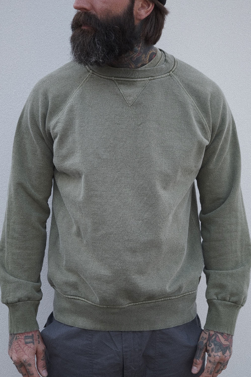 English Sweatshirt - Green Tropic