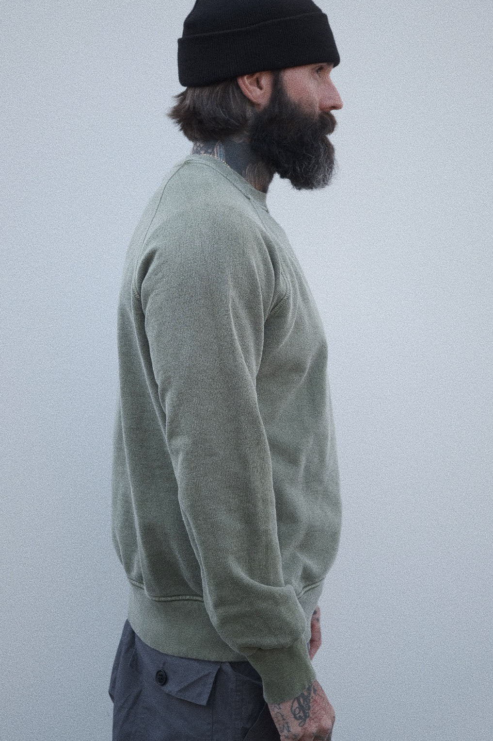 English Sweatshirt - Green Tropic