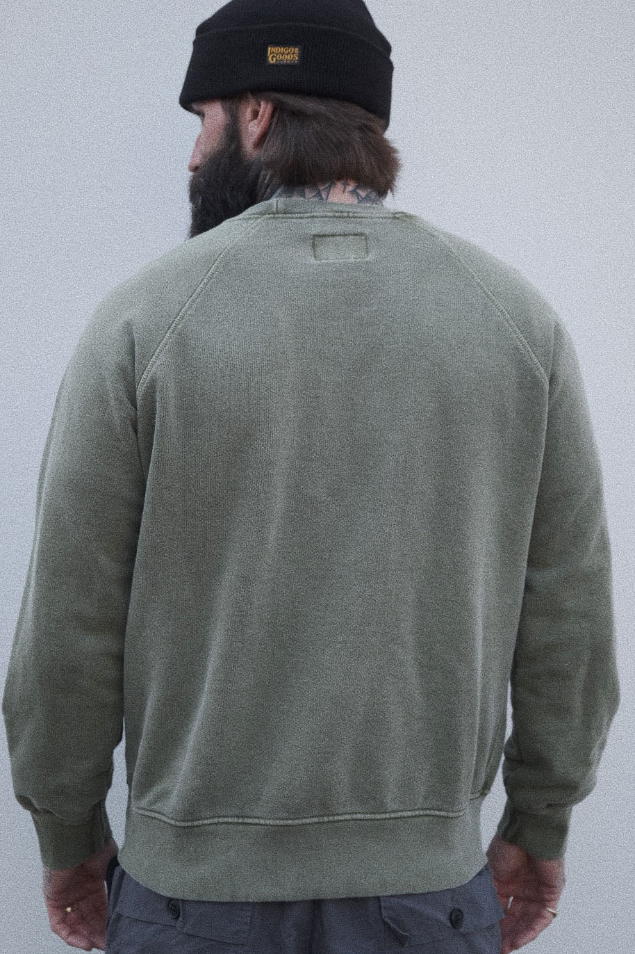 English Sweatshirt - Green Tropic