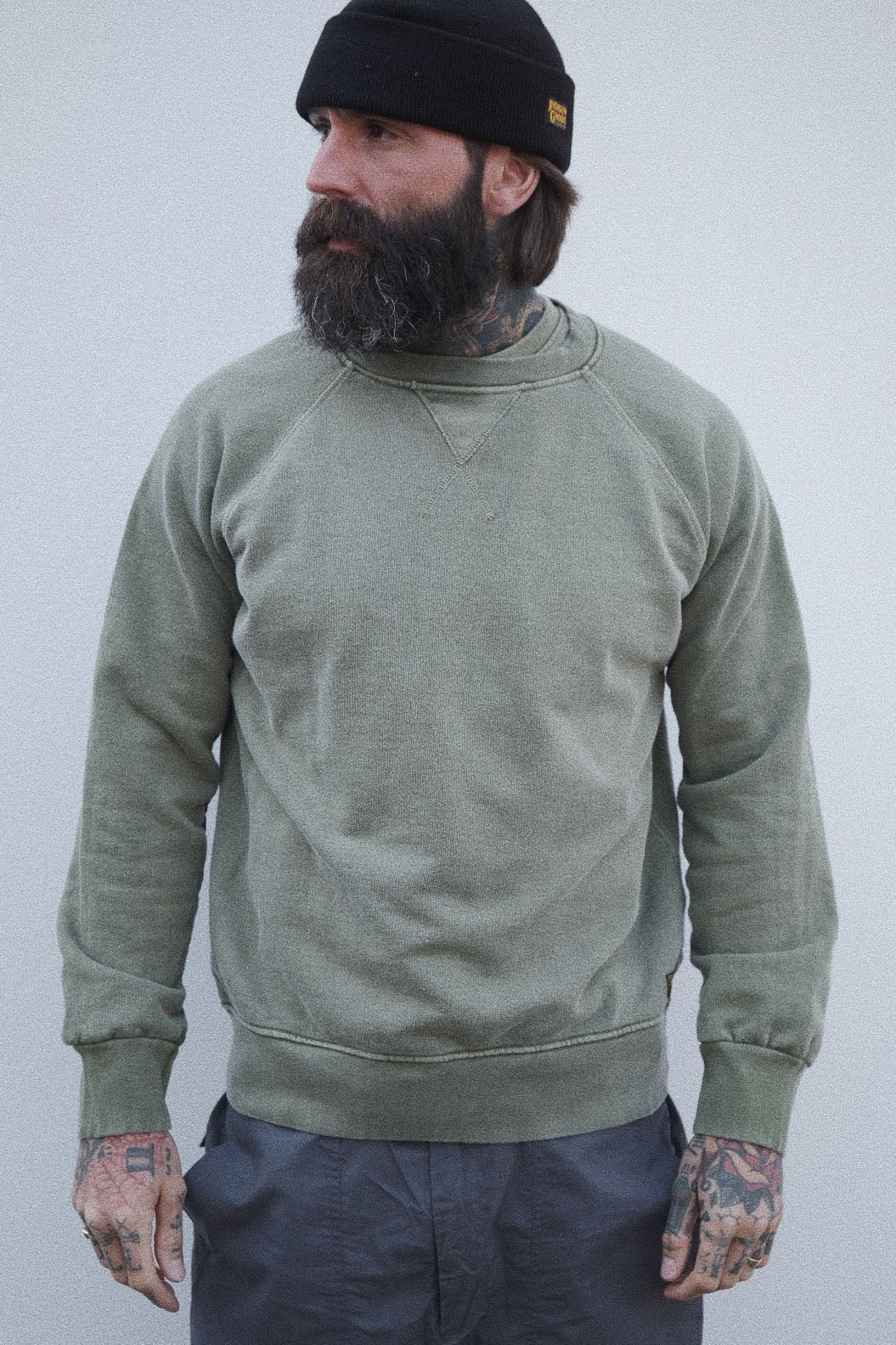 English Sweatshirt - Green Tropic