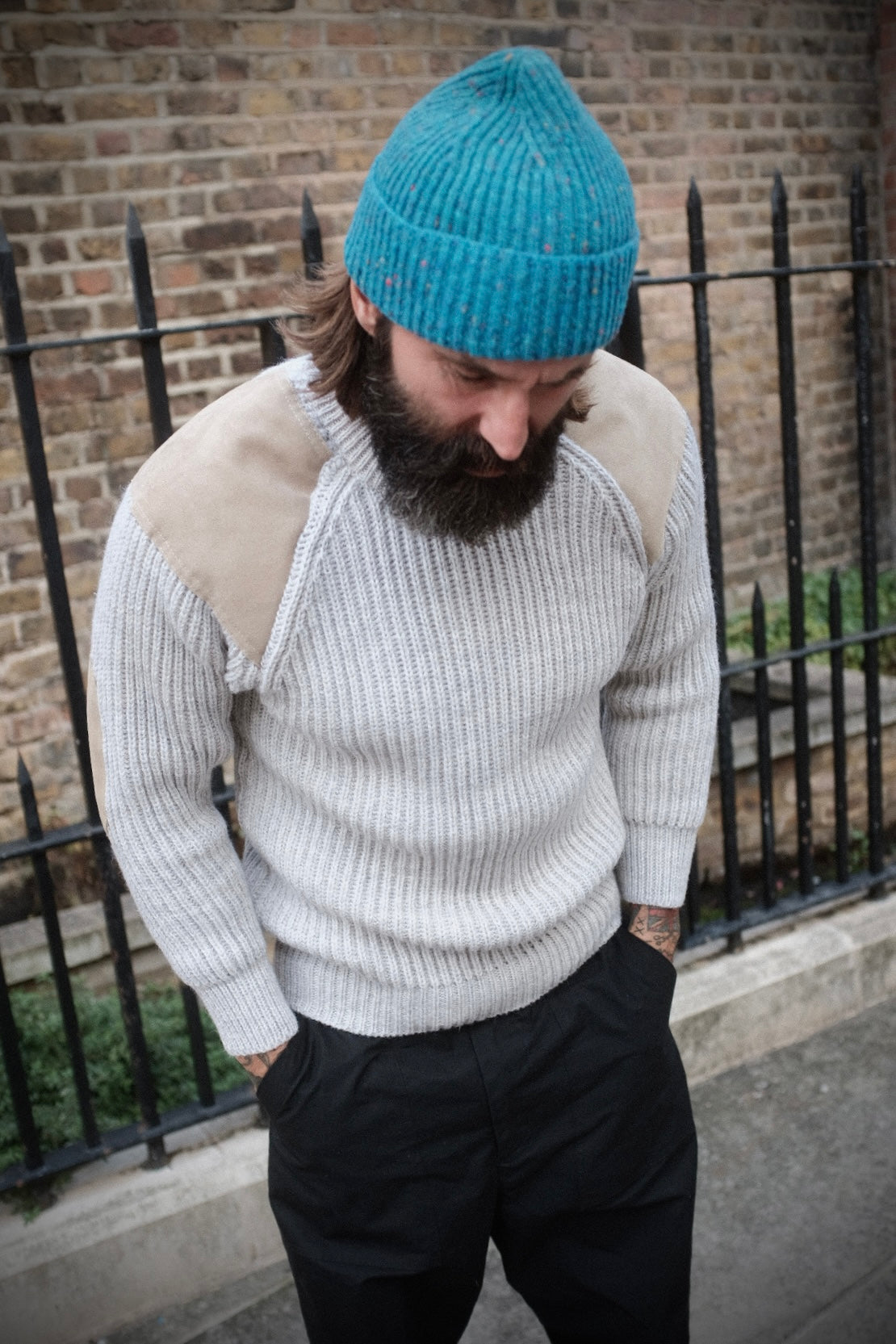 Shooters Sweater - Oatmeal