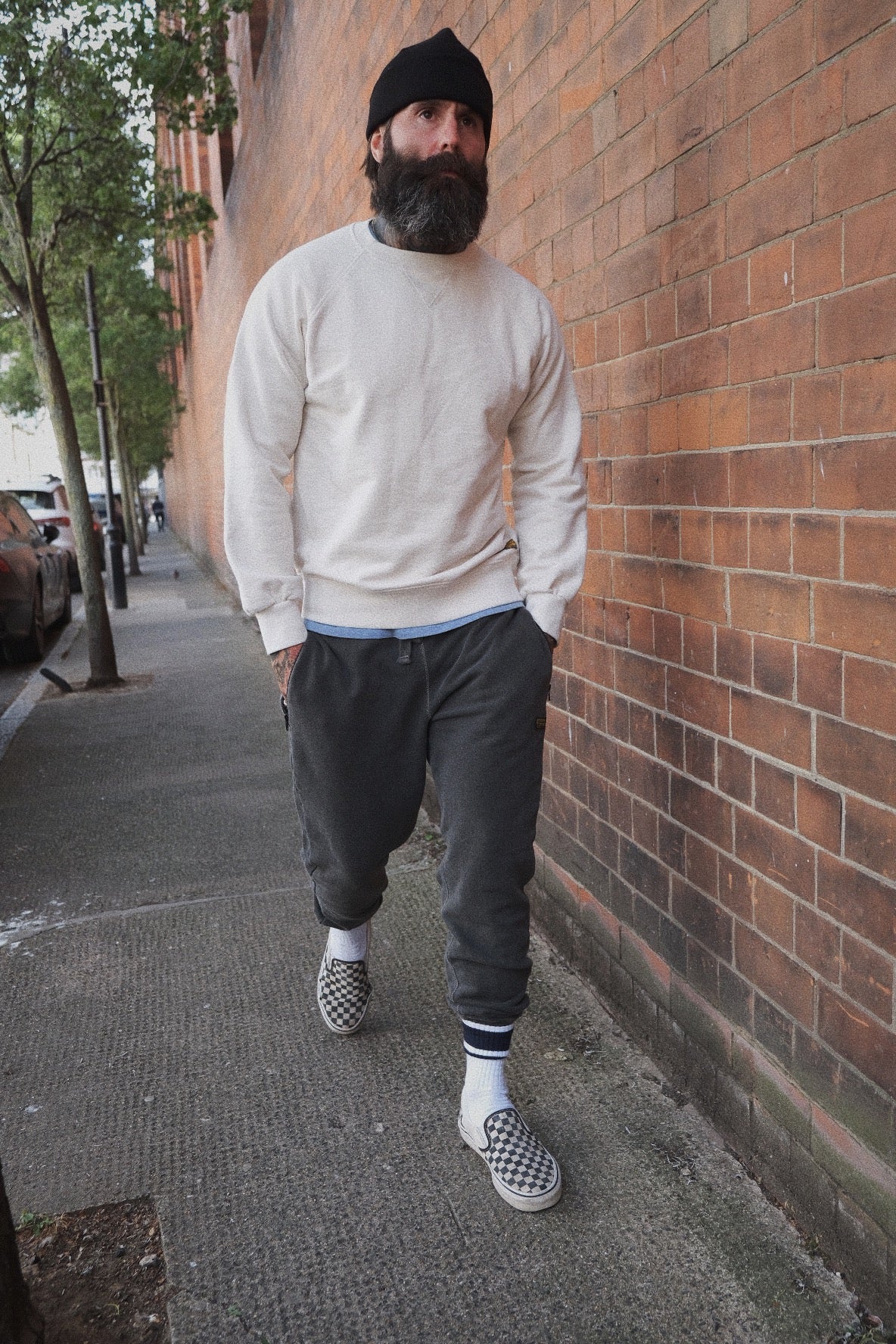 English Jogger  - Washed Charcoal