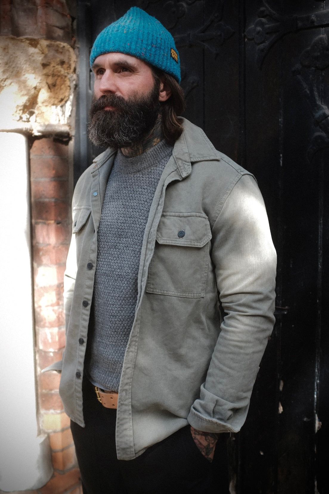 Assault Overshirt- Vintage Dye Putty