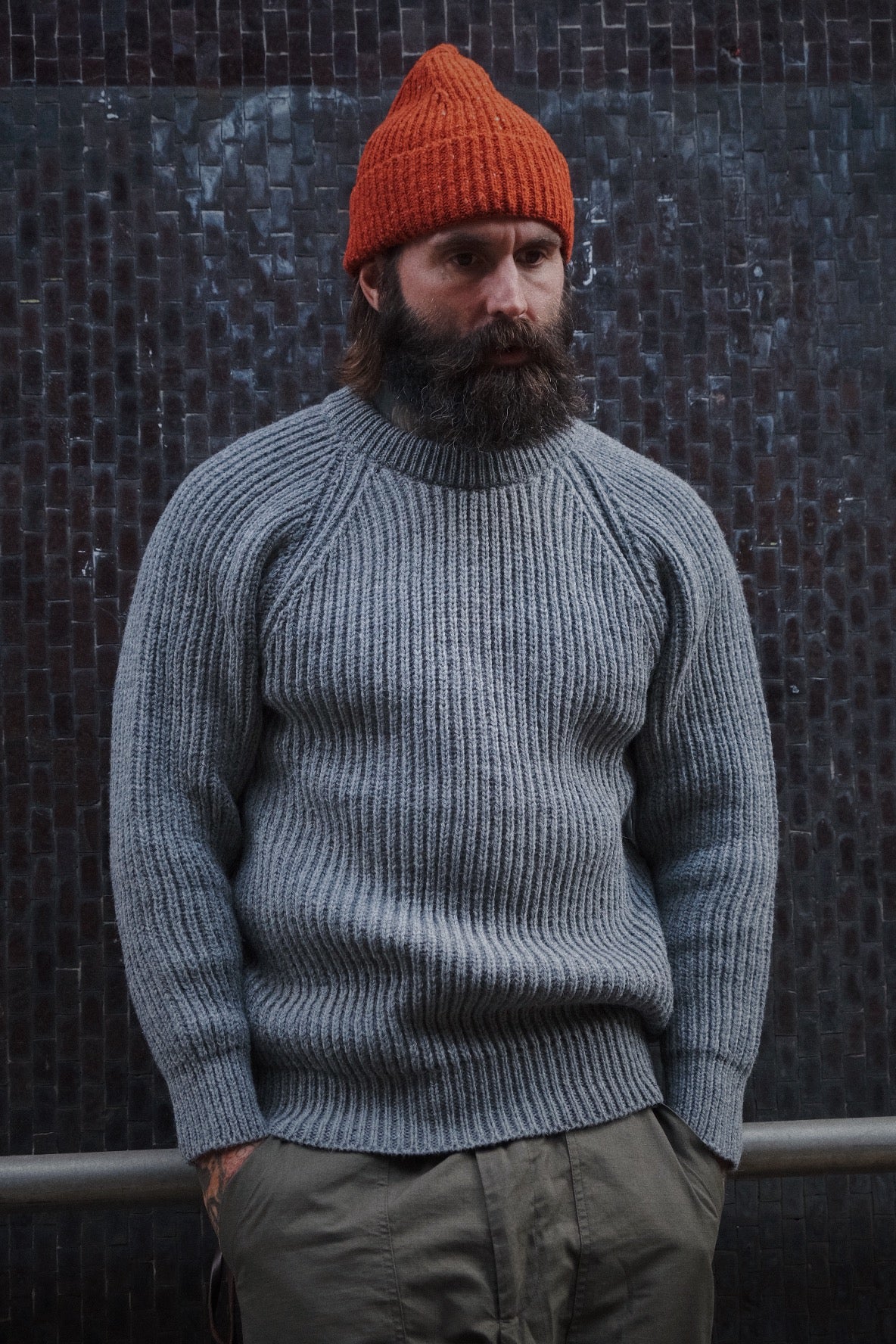 Mariner Sweater - Steel Grey