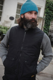 Stealth Zip Gilet - Bullet Cloth Black