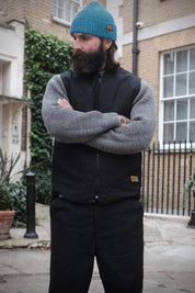 Stealth Zip Gilet - Bullet Cloth Black