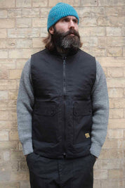 Stealth Zip Gilet - Bullet Cloth Black