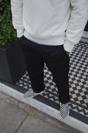 English Worker Trouser - Black Cotton twill