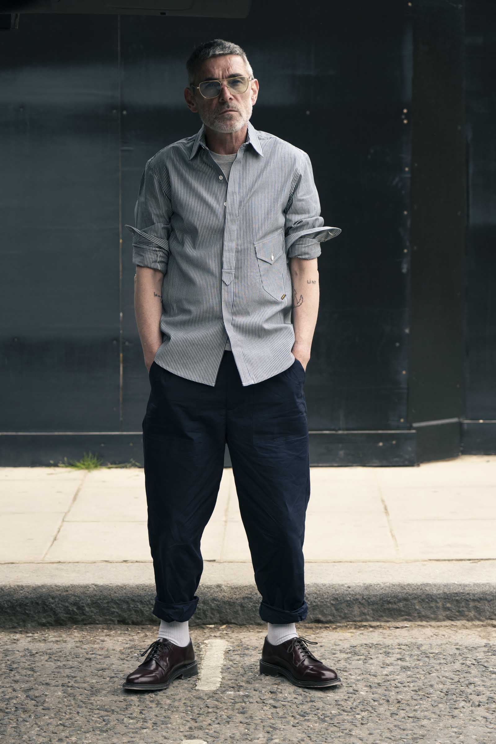 Loose Fatigue - Dk Navy Lightweight Cotton