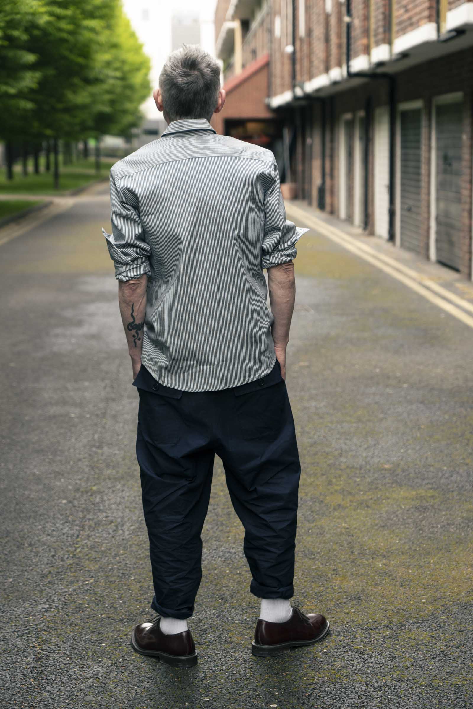 Loose Fatigue - Dk Navy Lightweight Cotton