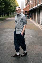 Loose Fatigue - Dk Navy Lightweight Cotton