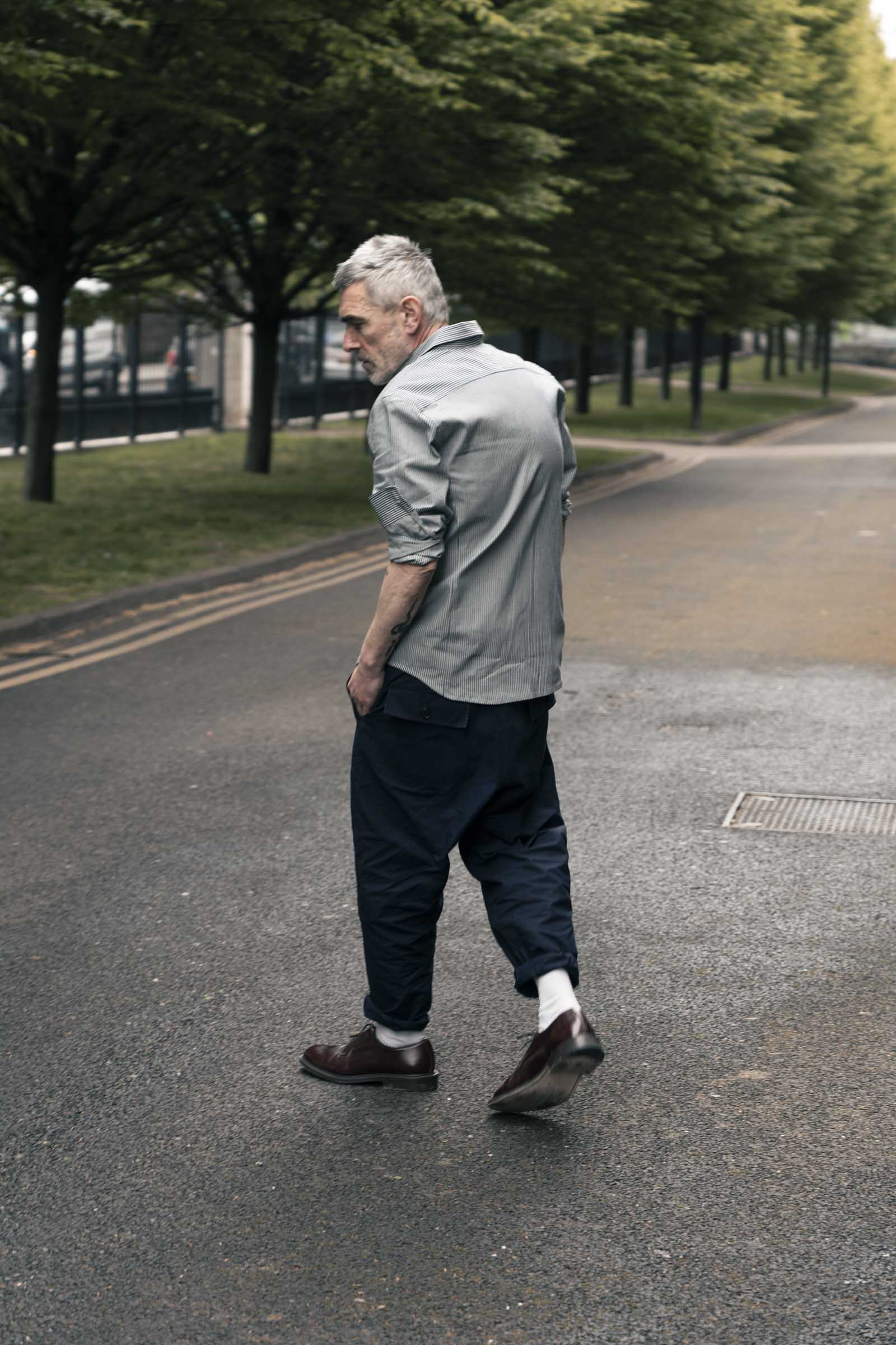 Loose Fatigue - Dk Navy Lightweight Cotton