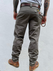 English Worker Trouser - Olive Drab Cotton Twill
