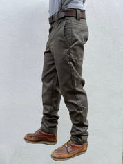 English Worker Trouser - Olive Drab Cotton Twill