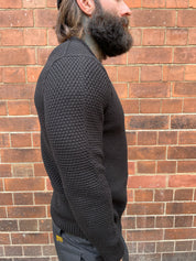 Assault Sweater - SLIM ARM - Black