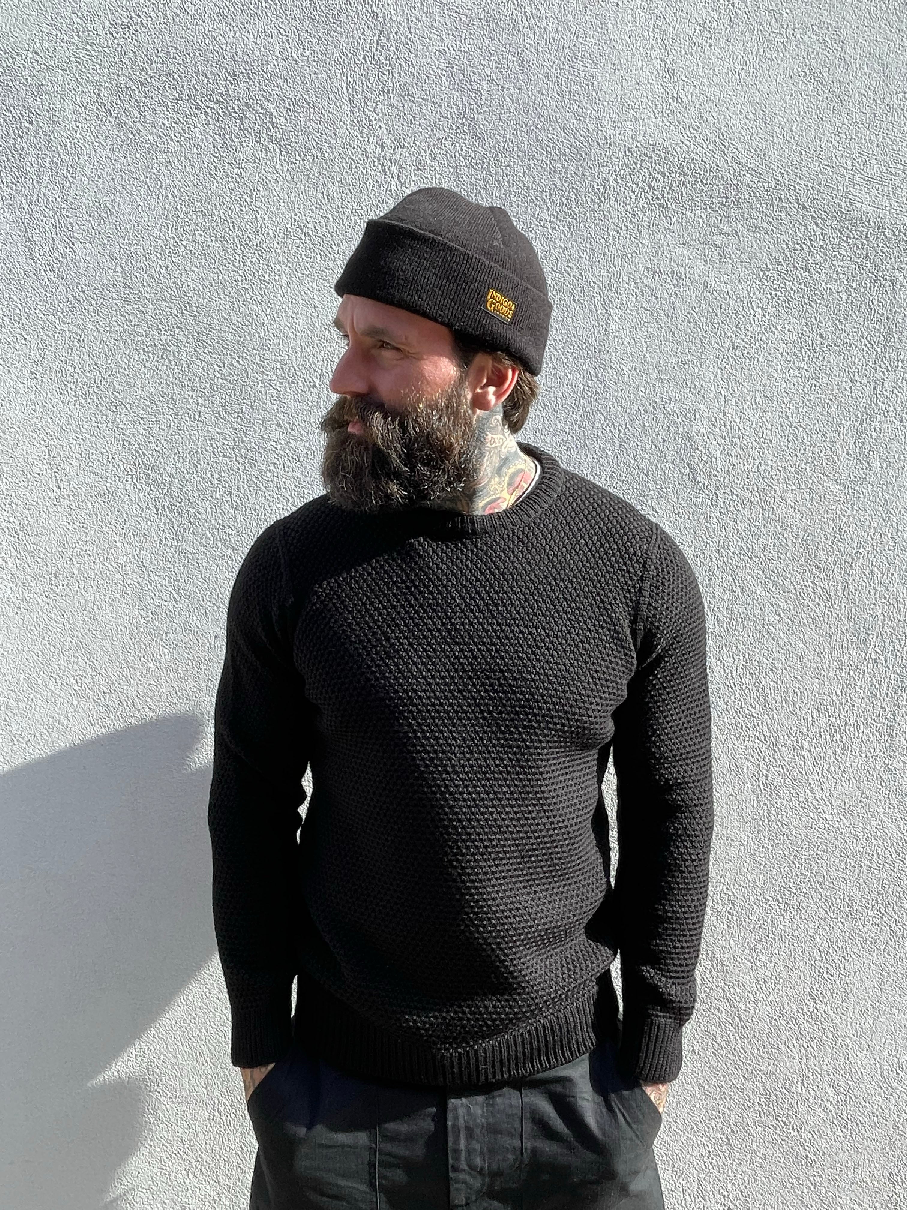 Assault Sweater - SLIM ARM - Black