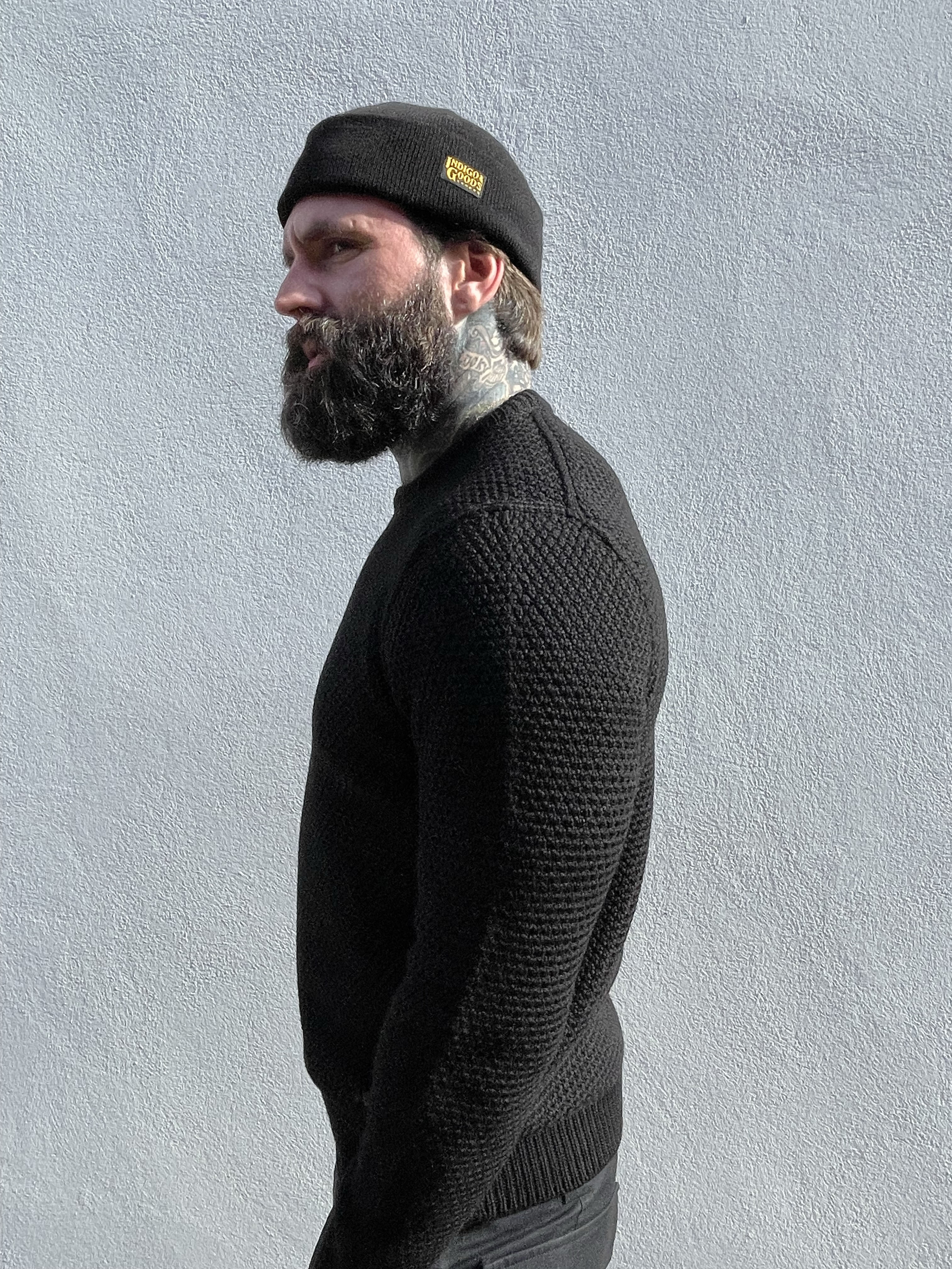 Assault Sweater - SLIM ARM - Black
