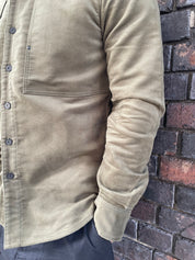 English Terrace Overshirt - Moleskin Olive
