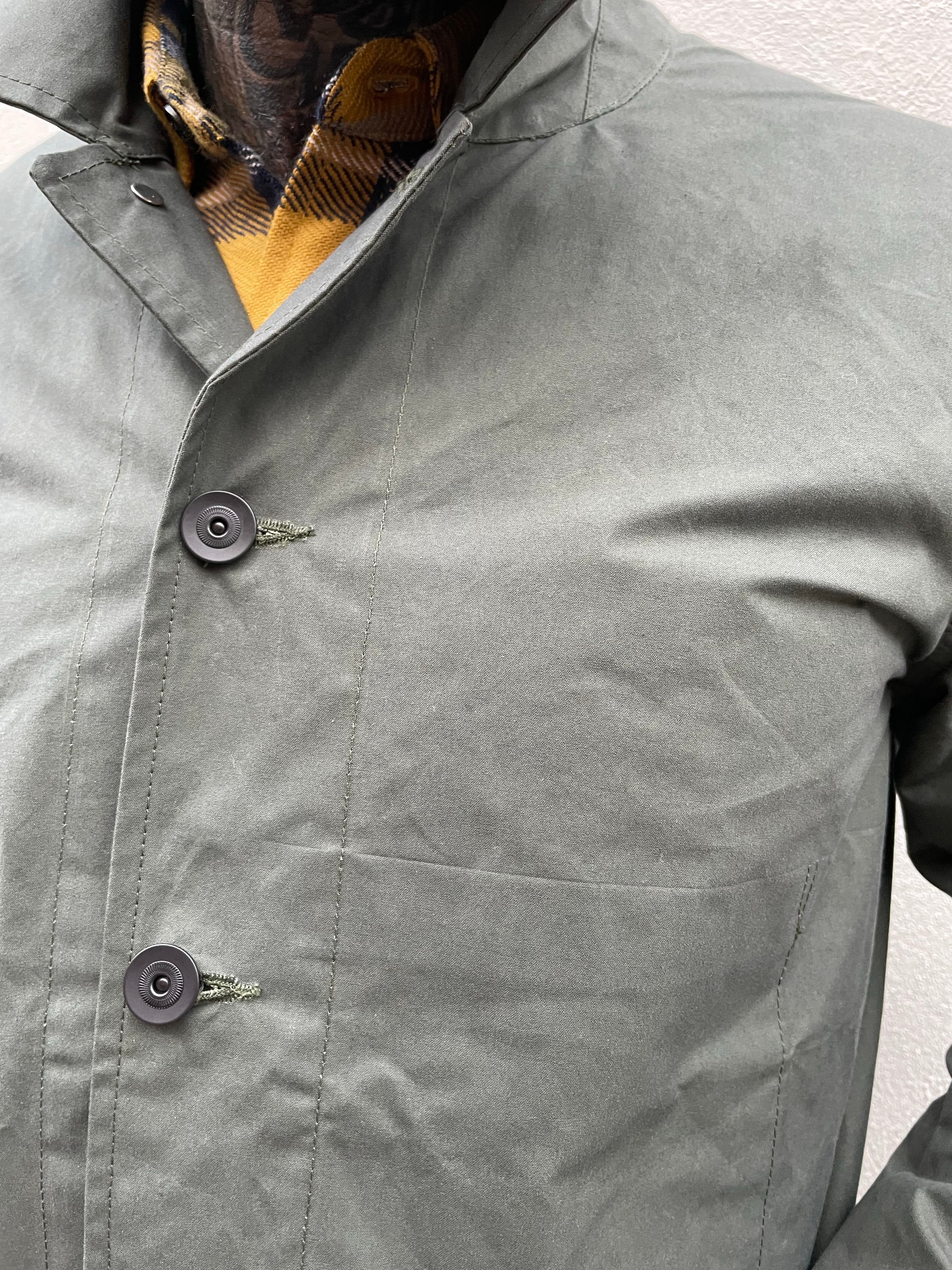 English Worker Jacket - Terrain Cotton - Hunter Green